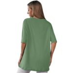London Hills Women Printed Round Neck Oversized T-Shirt | Loose Fit Drop Shoulder T-Shirt Pack of 3 - Image 8