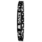 FROZIL Analog Dial Black Metal Strap Watch Series Men's Watch - Image 7
