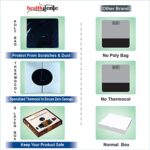 Healthgenie Weight Machine for Body Weight Thick Tempered glass - Image 6
