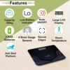 Healthgenie Weight Machine for Body Weight Thick Tempered glass - Image 4