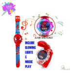 Kids Edition Spiderman/Frozen/Ben 10 / Hello Kitty Digital Watch for Kids - Image 5