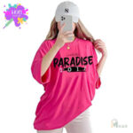 LEOTUDE Cottonblend Half Sleeve Oversized T-Shirts for Women - Image 7